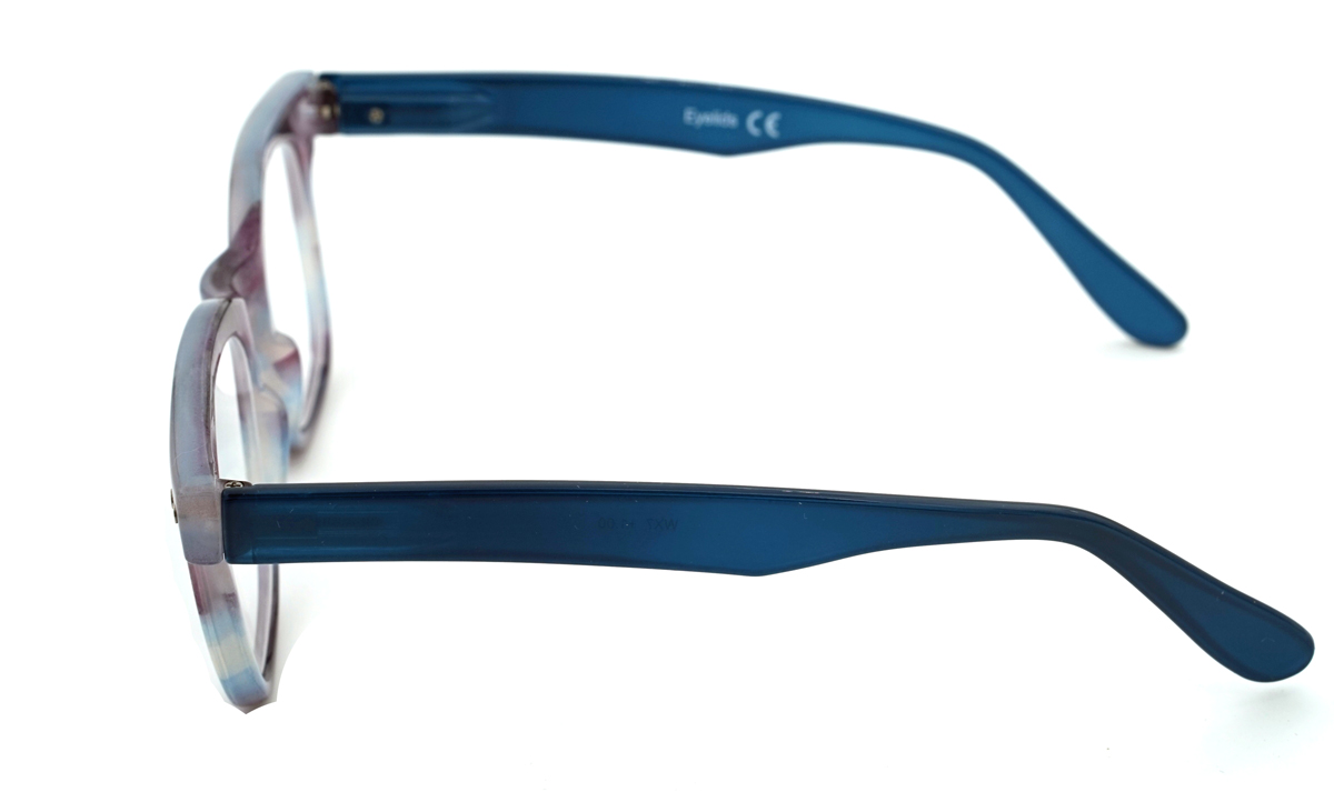 Lunettes De Lecture Bifocales Ovales Sans Marque - Monture Noir/argent/doré - Neuf Avec étiquettes